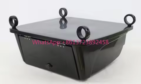 Universal T-Top Electronics Box Black SB200 Clamp on Overhead Center Console Boat Marine Storage by 