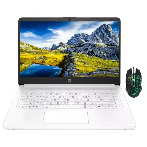 HP 14" Laptop, Intel Celeron N4500, Up to 16G RAM, Up to 320GB Storage(64GB eMMC onboard+ 256GB micr