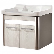 BASIN CABINET C/W STAINLESS CABINET