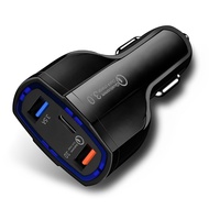 Car Quick Charger Fast Charging 7A 35 W Type-C 3 Port