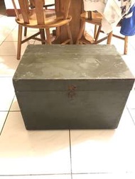 軍用木箱 擺設 復古