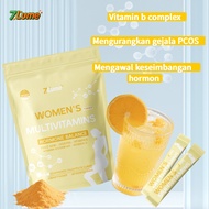 【Pcos Care】7LUME Myo-Inositol Female Supplement Inositol Folic Acid & Multivitamin 7 Sachets (1 Day 