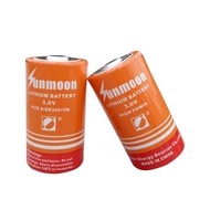 Customized ER34615M 3.6V D 13000mAh Li/SOCl2 Lithium Battery for Smart Water Meter Gas Meter Flow Me