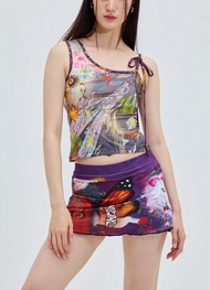 Purple Museum - Mini skirt