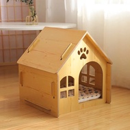 Cat litter cat house type dog house indoor outdoor dog cage small dog Teddy kennel cat mat