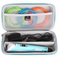 Mchoi Hard Carrying Case Suitable for P1 Advanced 3D Printing Pen, Shockproof Waterproof Blue 3D Pen