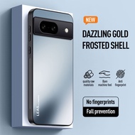 For Google Pixel 8 / Pixel 8 Pro AG Matte Shockproof Case Frosted Hard Bumper Anti-fingerprint Cover