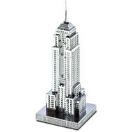 3D Metal Puzzle Architectural Empire State Building - Ikonik Building Miniature - 3D Nano Puzzle