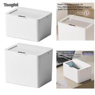 [Tooyful] Automatic Sensor Trash Can Mini Smart Garbage Bin Removable Lid Easy Clean for Home Office