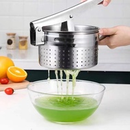 Stainless Steel Manual Vegetable Juicer, Juices drooping vegetables, fruits, crushes potatoes PK3