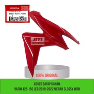 Cover sayap new vario 125 150 merah glossy 64501K59A70ZM 64601K59A70ZM
