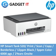 HP SMART TANK 520 / 580 ALL-IN-ONE COLOR PRINTER (PRINT/SCAN/COPY/*WIRELESS)REPLACEMENT FOR HP 315 /