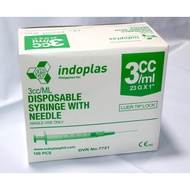 syringe disposable 3cc- 6 pcs