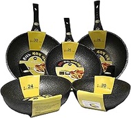 MAIFAN STONE -CLASSIC (Gas Use) Made In Korea K-ART Maifan Stone Wok Pan (20, Wok Pan)