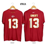 Taylor Swift T-shirt TRAVIS KELCE CHIEFS KANSAS JERSEY Shirt Plus Size Mens and Womens Fashion Loose
