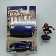 Matchbox Germany VW Volkswagen EV4 Blue Diecast Die Castbiru