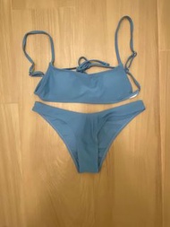 SHEIN Turquoise Bikini Set