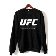 BLACK UFC SWEATER JACKET