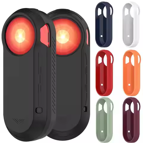 Silicone Case For Garmin Varia RTL515 Case Camera Tail Light Housing Sleeve Dustproof Cover Headligh