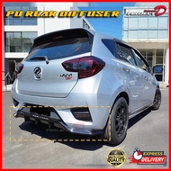 💥Ready Stock💥 Perodua Myvi G3 18 - 21 PU Rear Diffuser Sportivo V4 ( Without Paint )