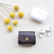 AirPods Pro皮革保護套-焦茶