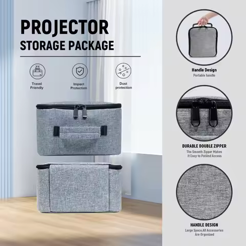 Velec Projector Portbale Storage Bag For TP350 NTV L018 Protective Case Box Bluetooth Speaker Protec