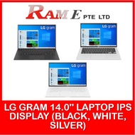 LG gram 14.0 Inch Laptop with 16:10 WUXGA IPS Display i5 Processor and Thunderbolt™  (White / Black / silver))