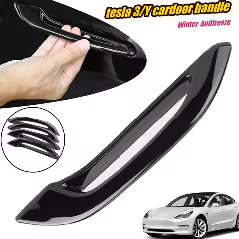 Door Handles 4pcs Has Long Service Life Antifreeze Anti-frost Available in Multiple Colors for Tesla