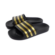 Adidas Waterproof Slippers Adilette Aqua Men Women Casual Classic Comfortable Lightweight Beach Blac