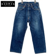 กางเกงยีนส์ Evisu Lot. 2001 No. 2 ลาย Indigo Fire ยี่ห้อ Seagull ไซส์ 32 (มือสอง)