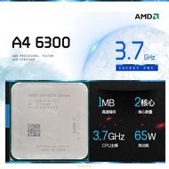 AMD A4 6300 Dual-Core APU FM2 3.4 Ghz Main Frequency Spread Tabletop CPU 65W