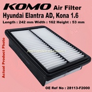 Hyundai Elantra AD Hyundai Kona 1.6 Air Filter 28113-F2000
