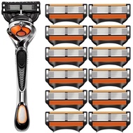 Geely Sharp Blade 6-Layer Blade Sharp Hidden Shaving Manual Men Sharp Hidden Smooth Blade German Qua
