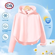 YADOU UPF50เด็กฤดูร้อน + แจ็คเก็ตป้องกันแสงแดดที่มีน้ำหนักเบาระบายอากาศ
