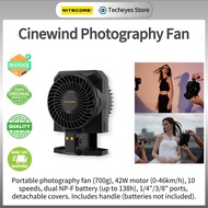 Nitecore CW30/CW10 Cinewind Portable Cord-Free Photography Fan for Photography/Video/Film
