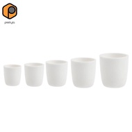 [prettyia] 99% Al2O3 Alumina Cylindrical Lab Crucible Melting Pot Container 200ml