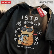 Yueyo | ISTP Personality Breathable Cotton Loose T-Shirt