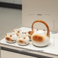 Creative Cute Water Set Tea Set Teapot Teacup Ceramic Set Small Fresh Home Living Room Entertaining