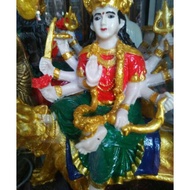 Statue of the Goddess of Durga sitting on the Tiger