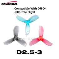 Gemfan D2.5 3-blade 2.5inch PC FPV Propeller 1404 Motor 1.5mm Hole For FPV Drone SpeedyBee BEE25 DJI