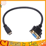 MYAMini  to VGA M/F Connector Cable Adapter Converter 0. 1FT