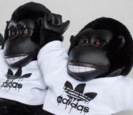 全新Adidas Originals ObyO x Jeremy Scott Gorilla金猩猩鞋{猩球崛起}童鞋女鞋