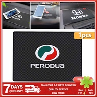 1pcs Perodua Car Silicone Anti-Slip Mat Car Dashboard Pad Cell Phone GPS PDA Holder Mat for Myvi Alza Bezza Axia Aruz