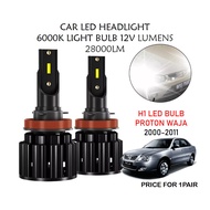 [2PCS] Proton Waja 2000-2011 B8 LED Car Headlight H1 6000K Highlight Spotlight Car LED Front Light P