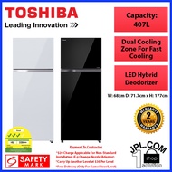 Toshiba 407L 2 Door Fridge GR-AG46SDZ(XK)/GR-AG46SDZ(ZW)