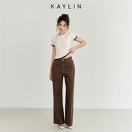 KAYLIN T-shirt with Tess Top trim, slim form, cool, stretchy vibe cotton fabric, Summer 2025 collect
