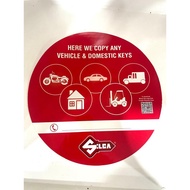 LOCKSMITH KEY SERVICE STICKER