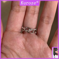 Kuroze Niche style design unique pig nose cross ring accessible luxuryclassystylishfashion diamond r