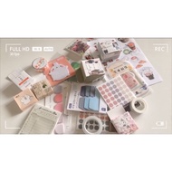 PINEDOT “ANYTHING” IN PINEDOT (Washi Tape, Stickers, Memo, Notebook, Stationeries, Journaling Tools)