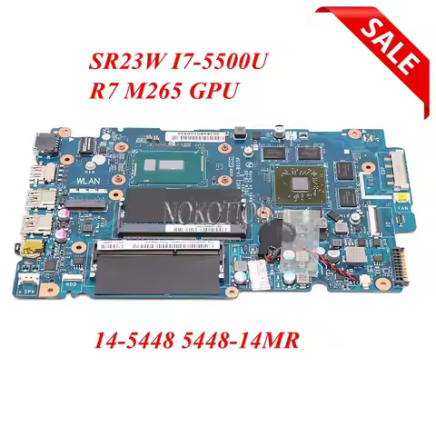 For Dell Inspiron 14 5448 5448-14MR laptop motherboard 14 inch I7-5500U CPU R7 M265 4G GPU CN-0VW3X0